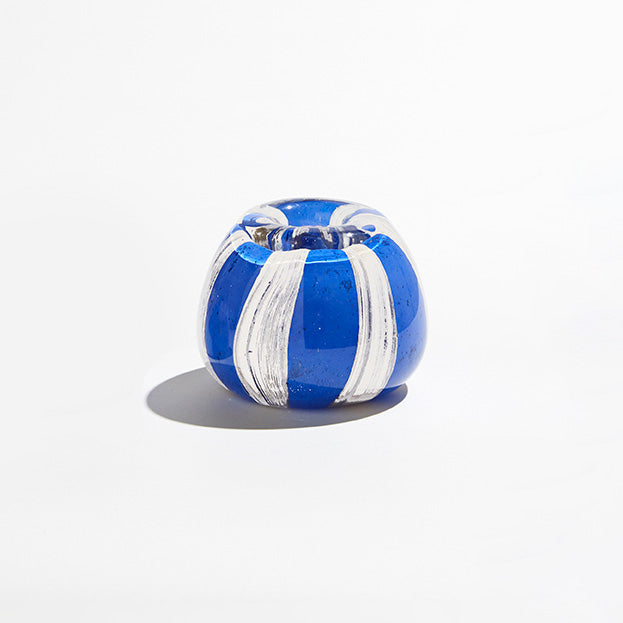 Candy Stripe Candle Holder large