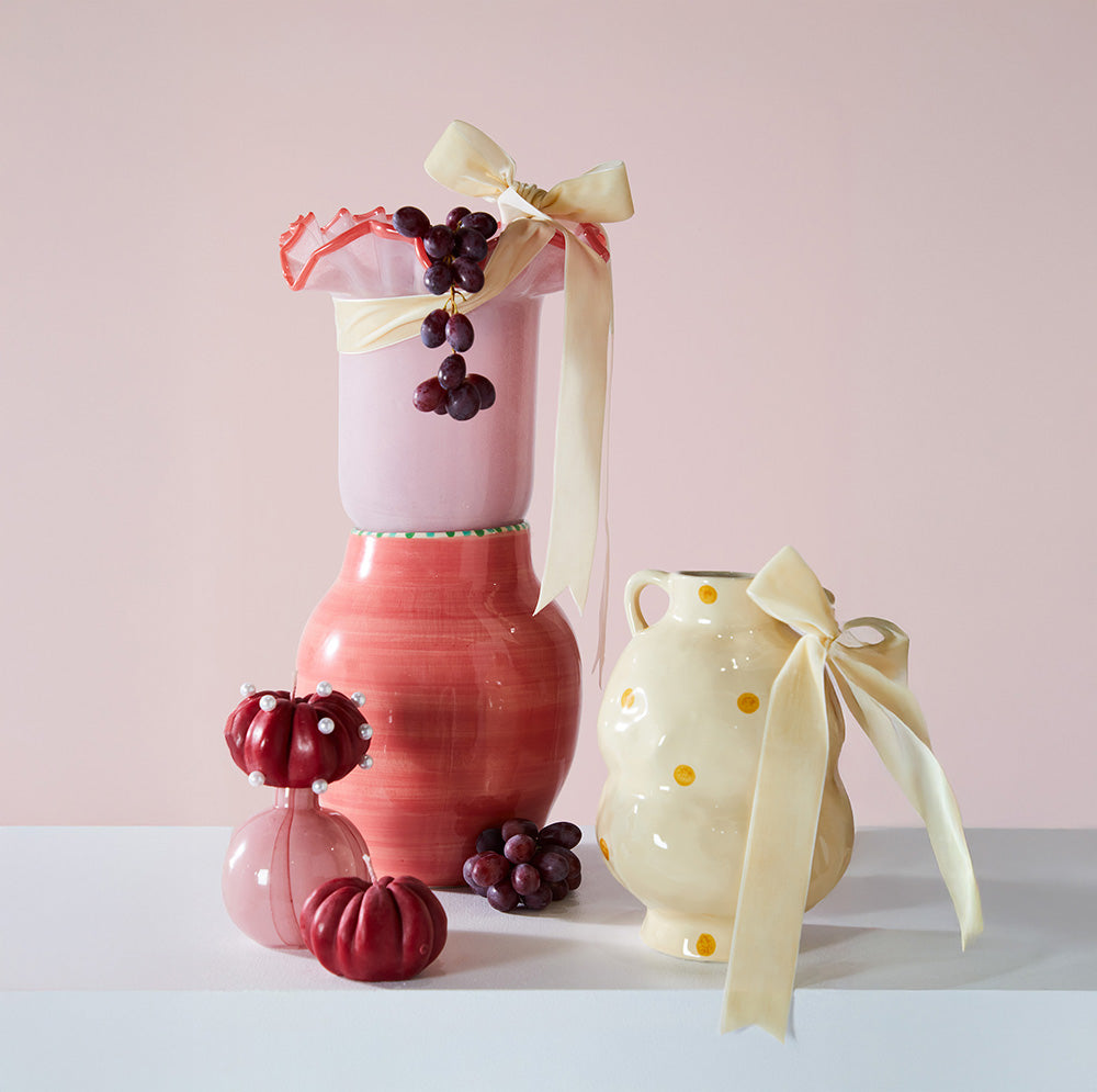 Portico Large Vase Ivory