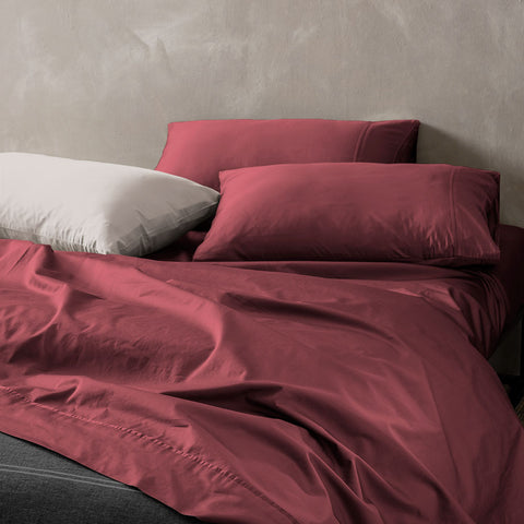 Pure 500 TC Egyptian Cotton Berry Sheet Set