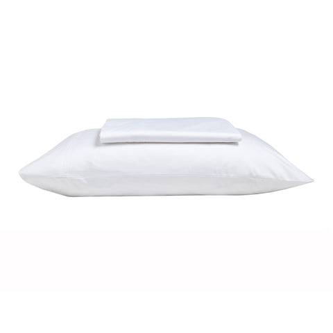 Kas White Sheet Set SHEET SET KAS AUSTRALIA White Superking 203x203x50cm +270x290cm + 2PC 48x73cm