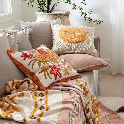 Mustard Cushions
