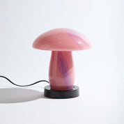Mushroom Spots Lilac Lamp