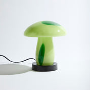 Mushroom Spots Lime Lamp