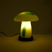 Mushroom Spots Lime Lamp
