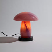 Mushroom Spots Lilac Lamp