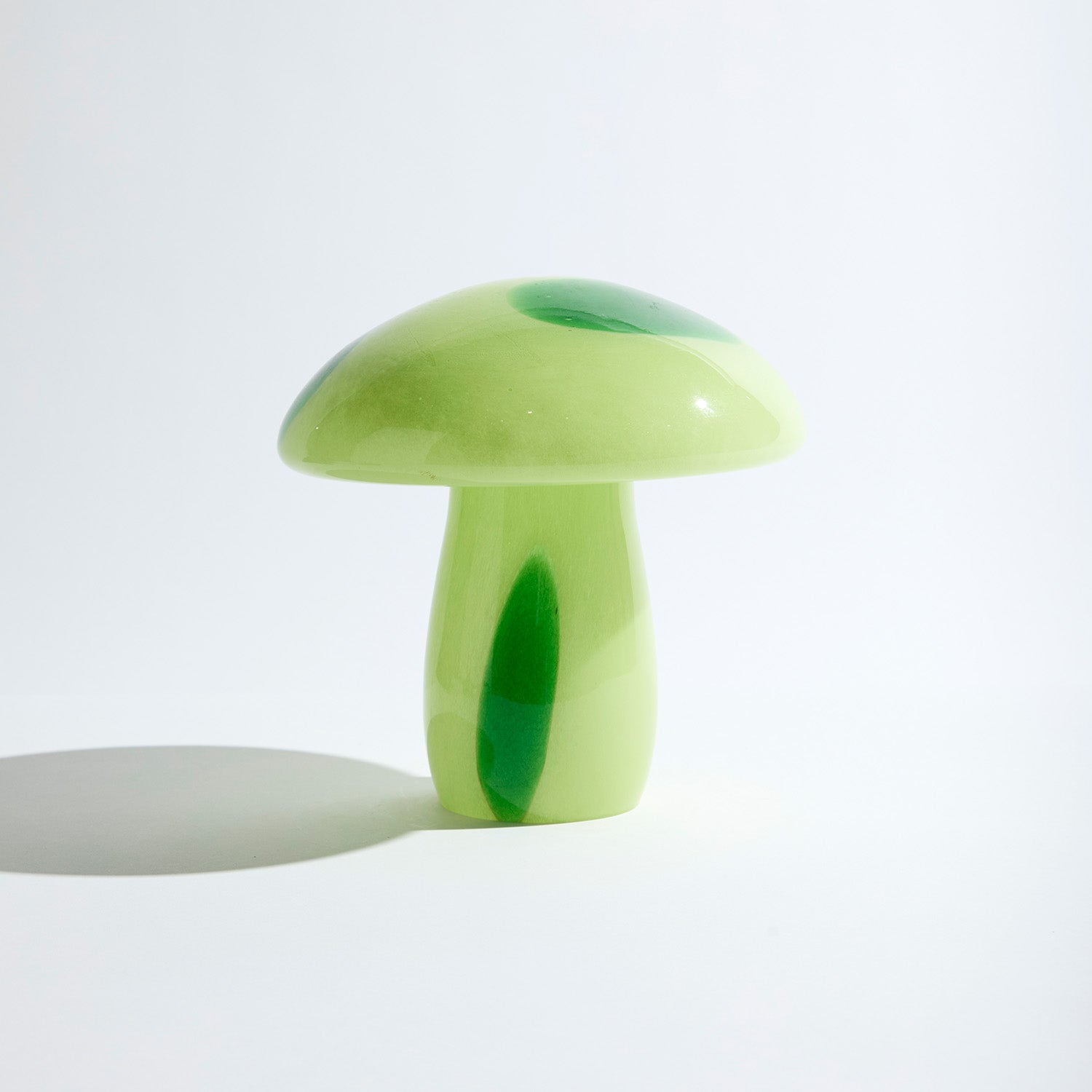 Mushroom Spots Lime Lamp
