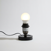 Mushroom Spots Orange Lamp