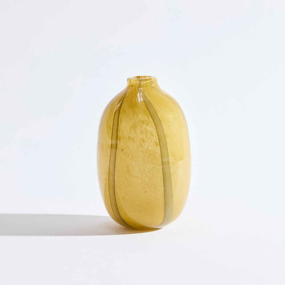 Candy Mini Oval Khaki Vase