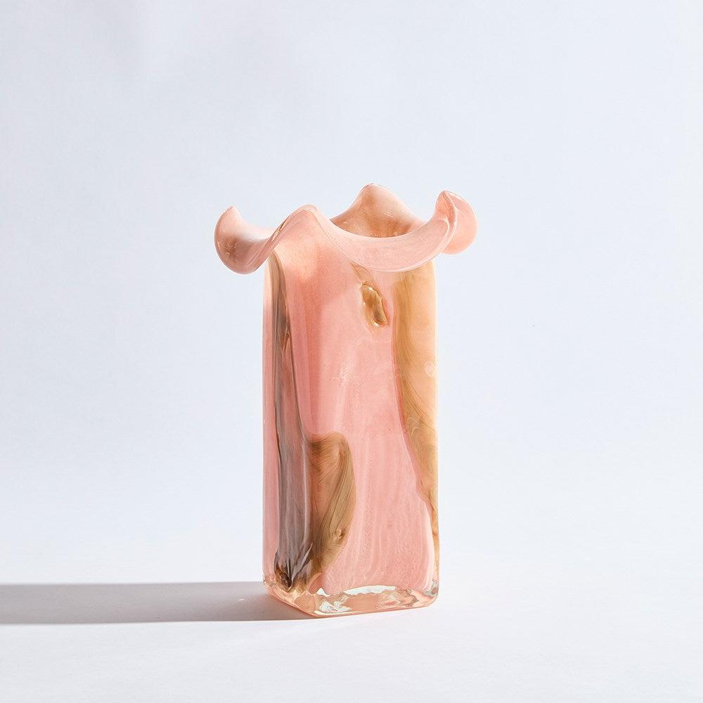Cubism Salmon Vase