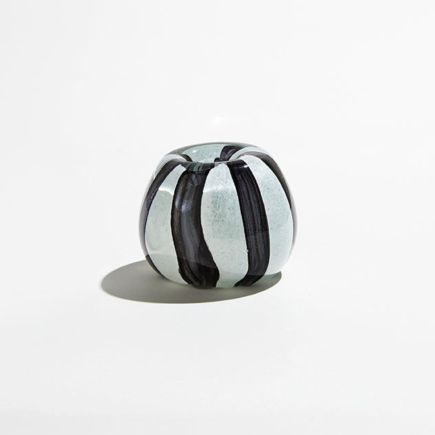 Candy Stripe Candle Holder large