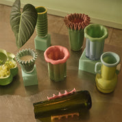 Buttercup Blue Vase