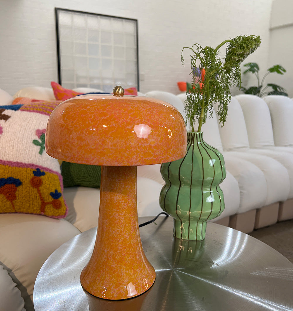 Holt Large Melon Table Lamp