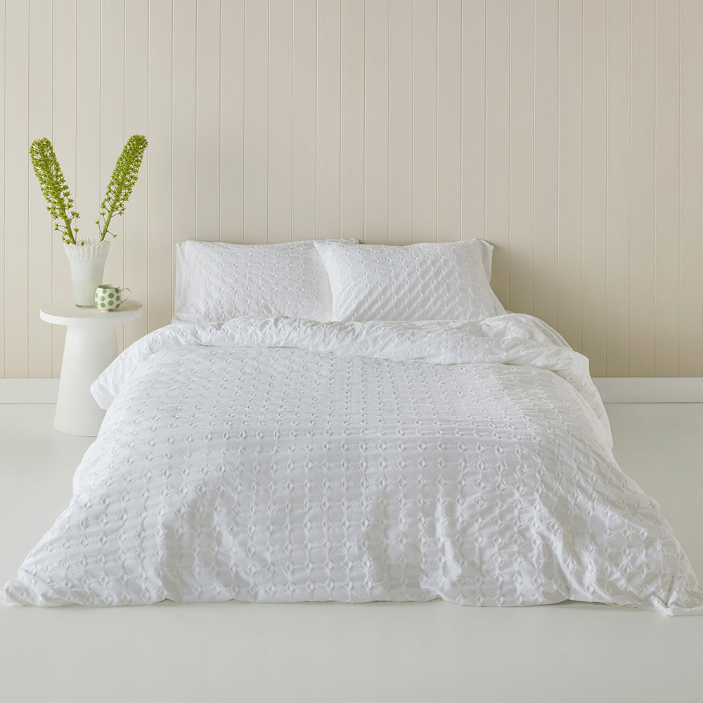 Jumbo Waffle Quilt Cover