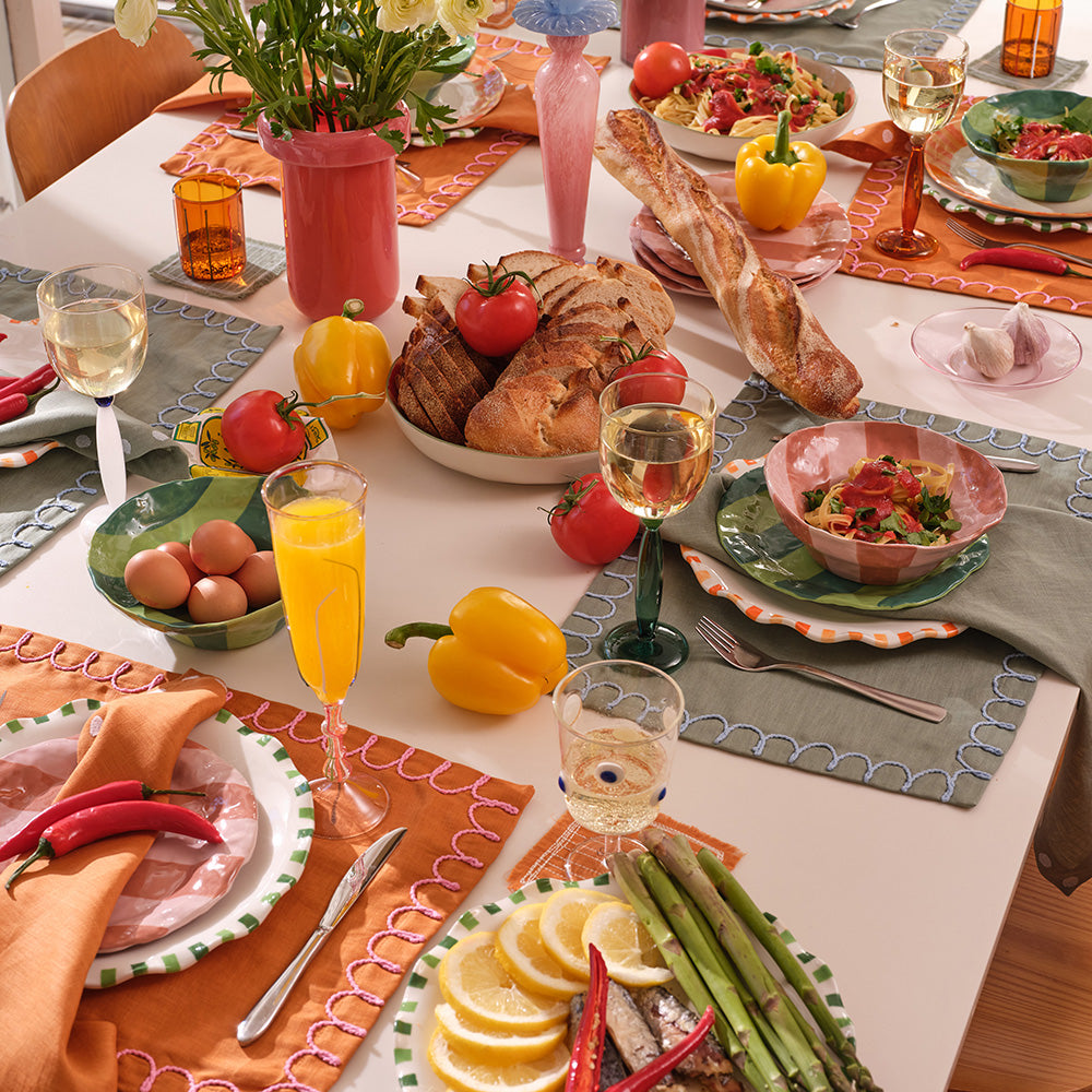 Shaye Placemat Orange Set