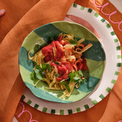 Cabana Dinner Plate Green