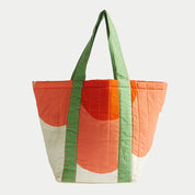 Happy Daisy Natural Tote Bag