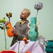 Cabana Large Vase Orange