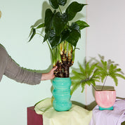 Ipanema Pink Wide Vase