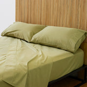 Haven Olive Sheet Set