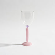 Kyoto Pink Wine Glass Pair