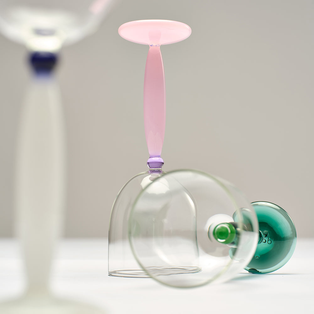 Kyoto White Wine Glass Pair