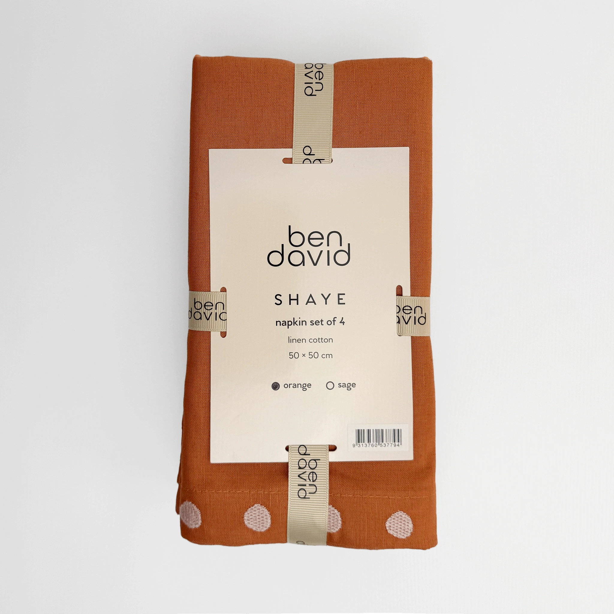 Shaye Napkin Orange Set