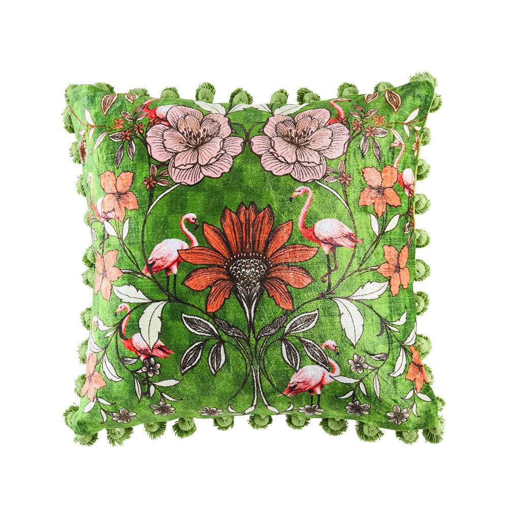 Orient Green Cushion