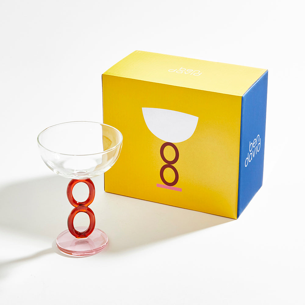 Samantha Champagne Coupe Pair