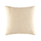 Multi Colour Shine Cushion, reverse side with textured cotton and ric rac embroidery details