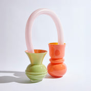 Toronto Small Orange Vase
