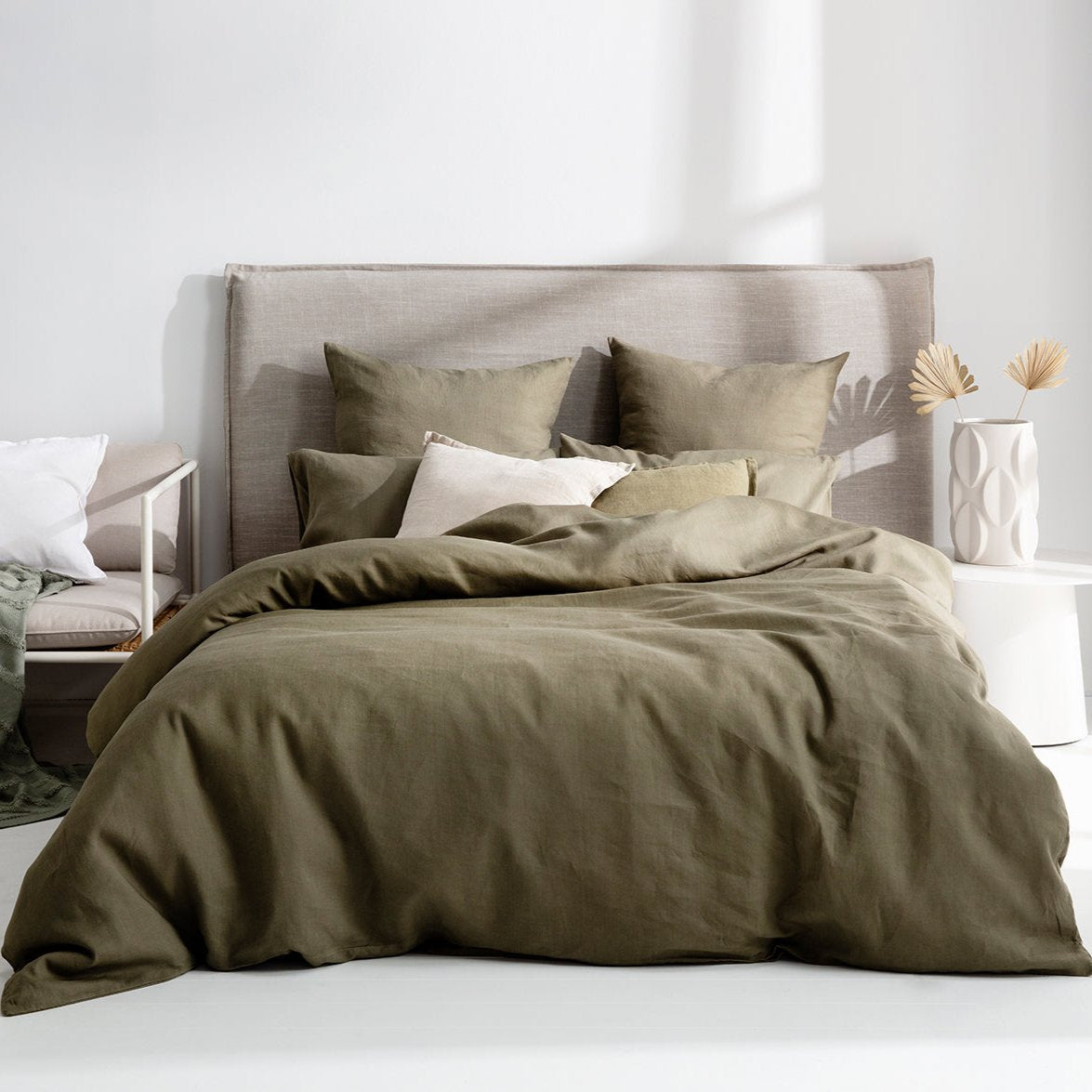 French Linen Quilt Cover Sets Doona & Duvet Covers KAS Australia