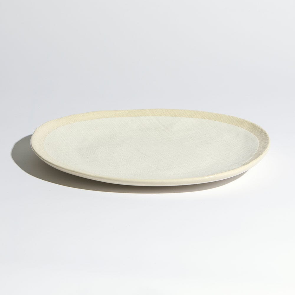 Organic Linen Dinner Plate