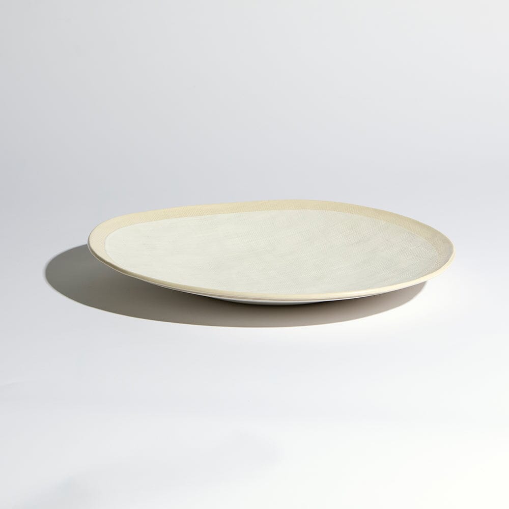 Organic Linen Plate DINNERWARE Ben David by KAS 