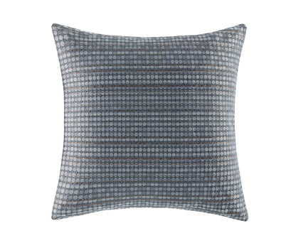 Anwar Euro Pillowcase EURO PILLOWCASE KAS AUSTRALIA Charcoal Square 65x65cm