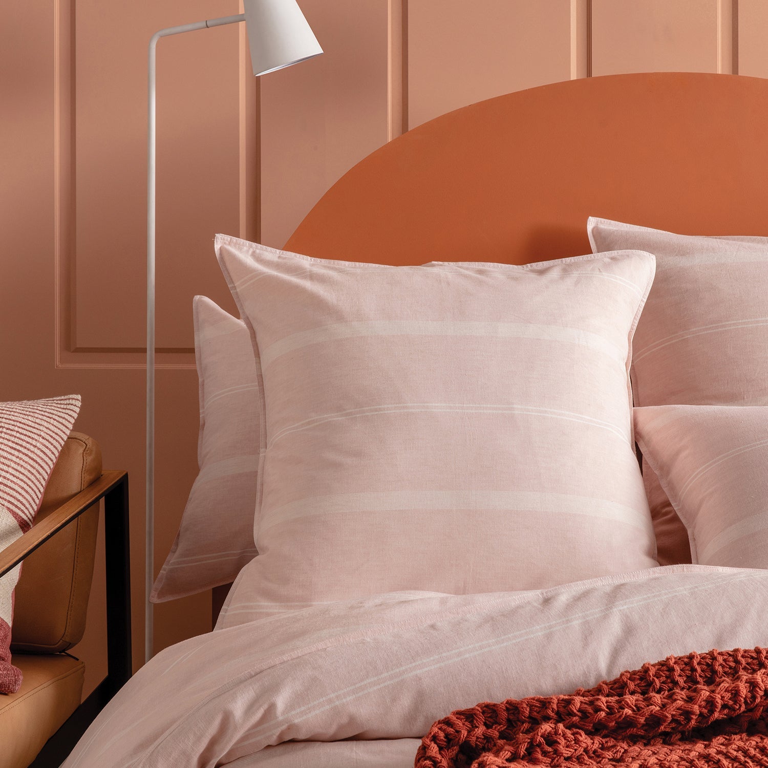 Blush euro pillow sales