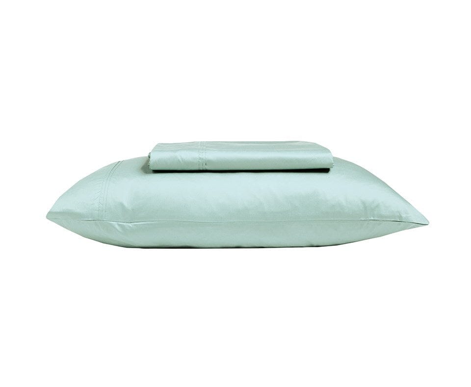 Kas Sage Sheet Set SHEET SET KAS AUSTRALIA Sage Queen 250x274cm + 152x203x50cm + 2pc