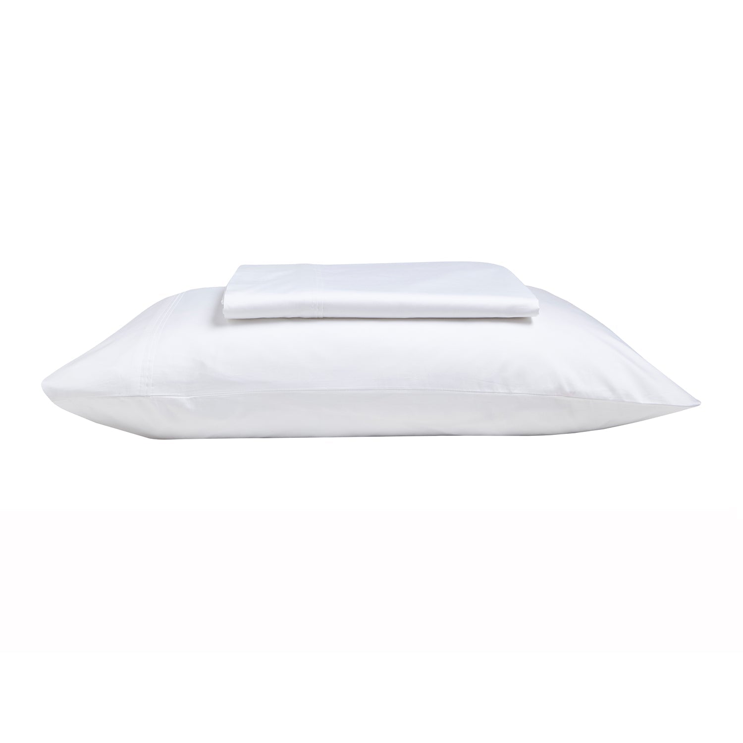 Kas White Sheet Set SHEET SET KAS AUSTRALIA White Superking 203x203x50cm +270x290cm + 2PC 48x73cm