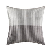 Pleated Euro Pillowcase EURO PILLOWCASE KAS ROOM Grey Square 65x65cm